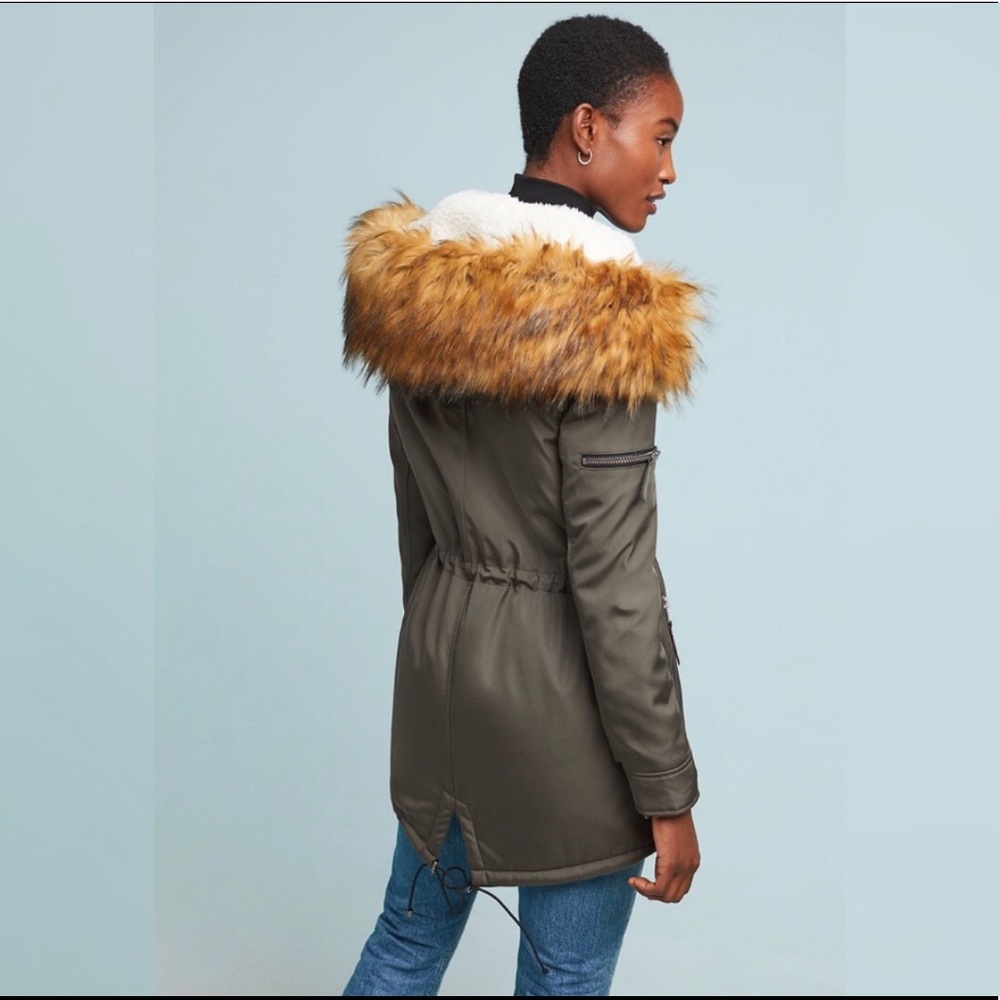 S13 Hooded Anorak Parka Jacket from Anthropologie - Picture 3 of 13